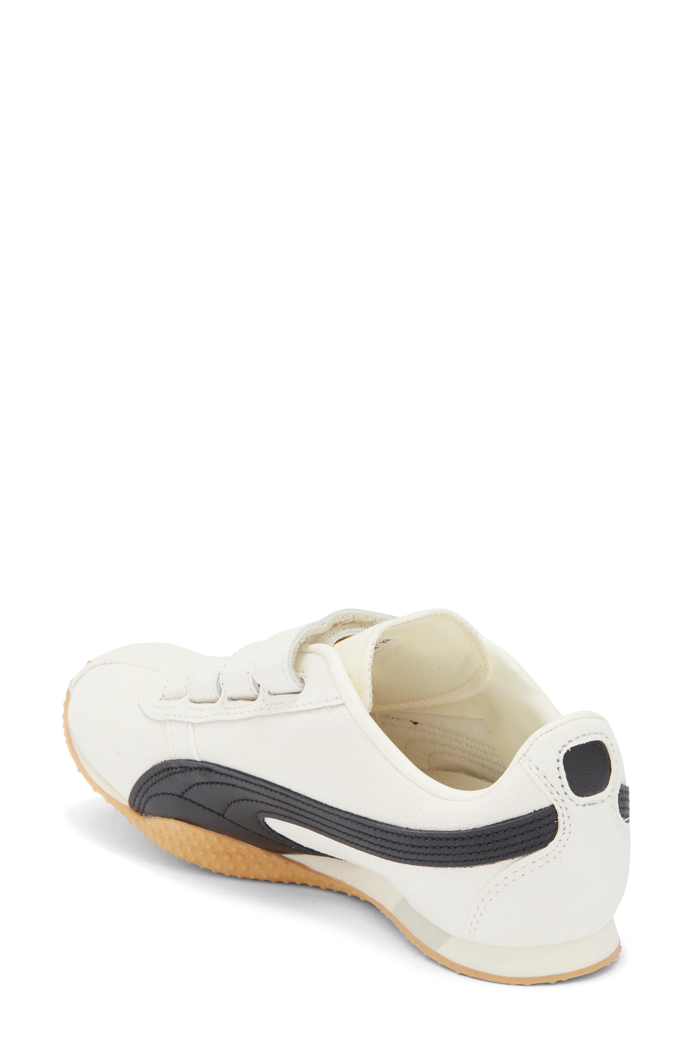 PUMA H-Street Strap Sneaker, Alternate, color, Warm White/ Puma Black