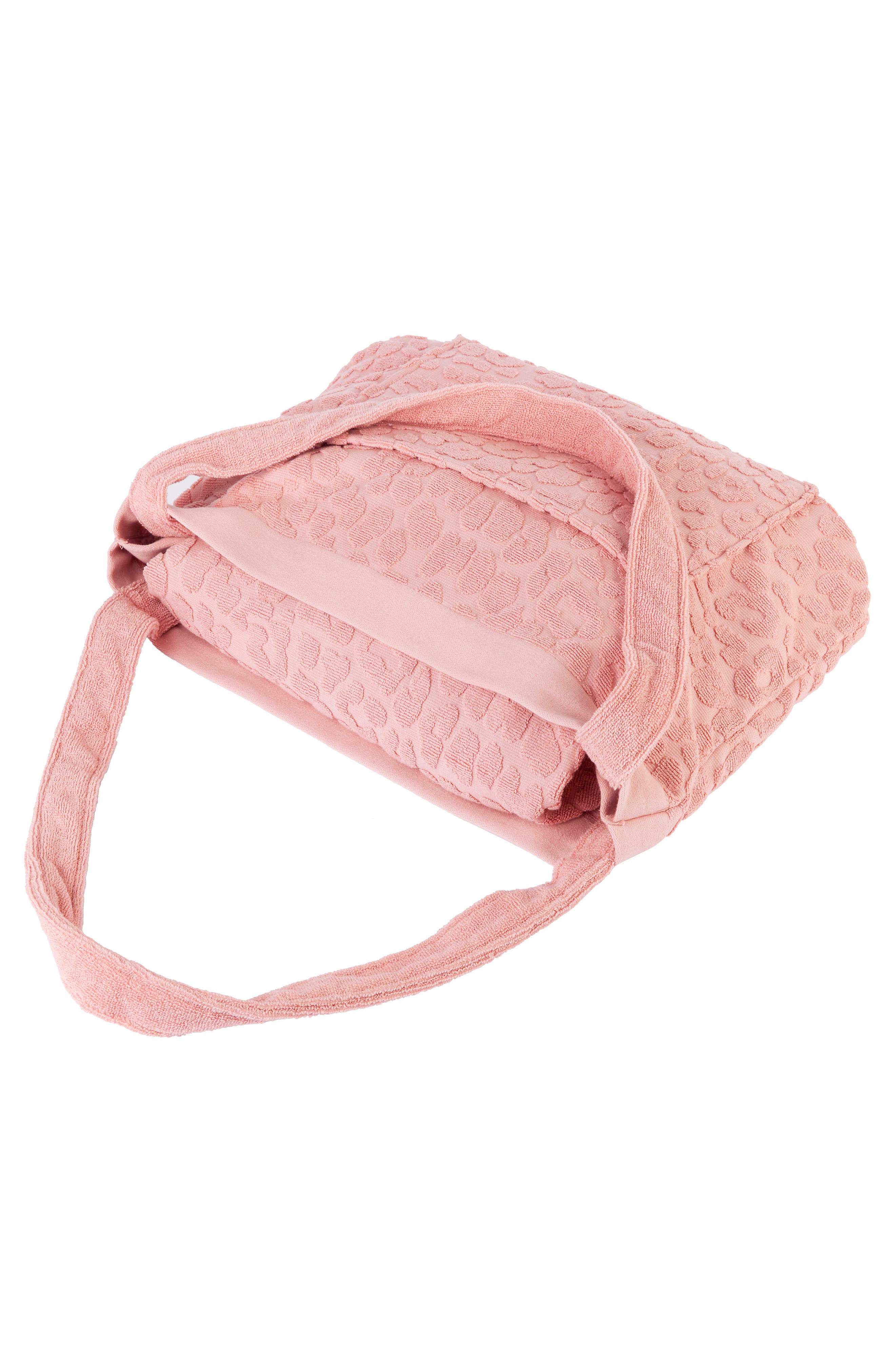 Call of the Wild Beach Towel Tote, Alternate, color, CALL OF THE WILD - BLUSH PINK