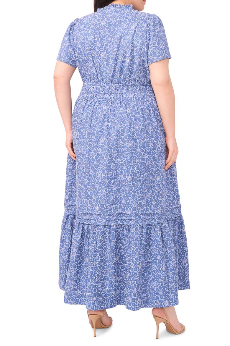 Daisy Chambray Maxi Dress, Alternate, color, CLASSIC NAVY