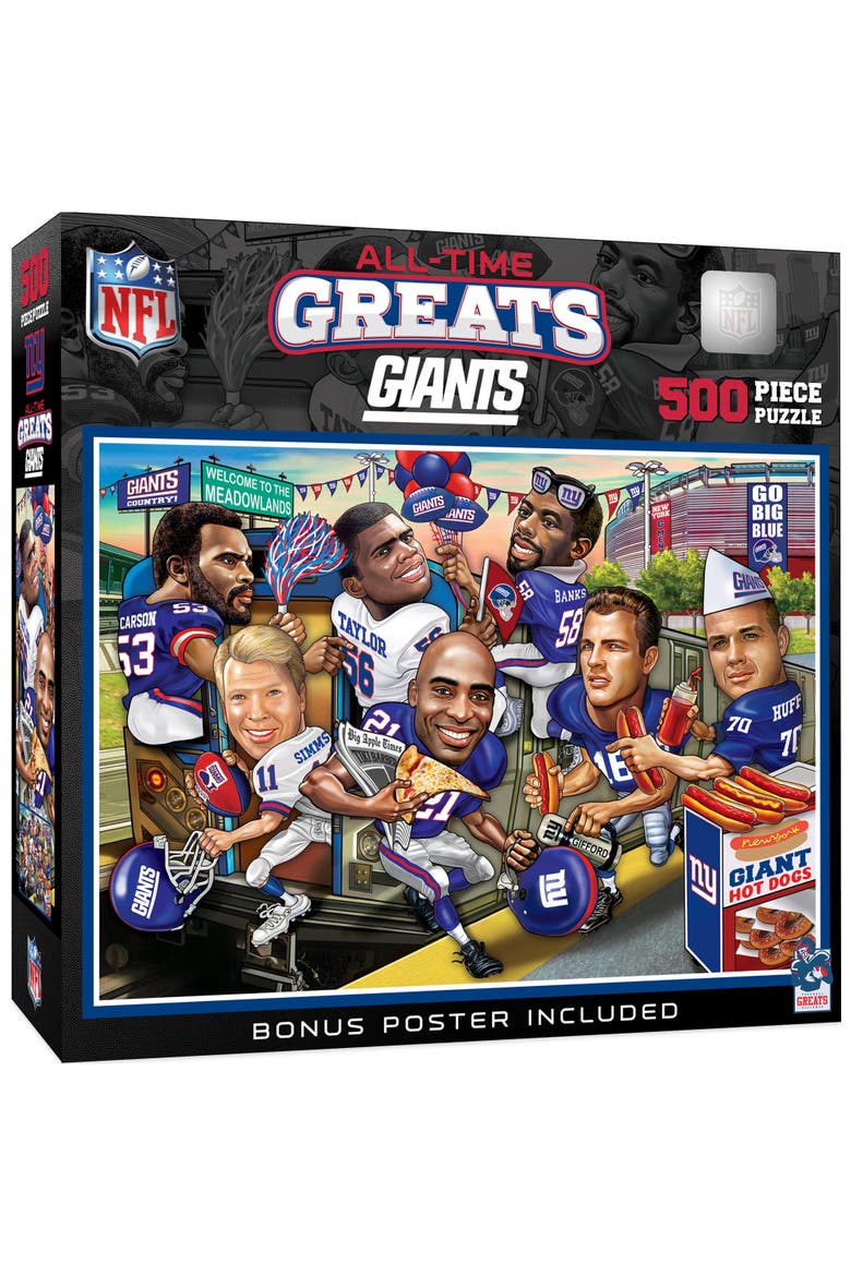 New York Giants 500 Piece Puzzle, Main, color, Multicolor