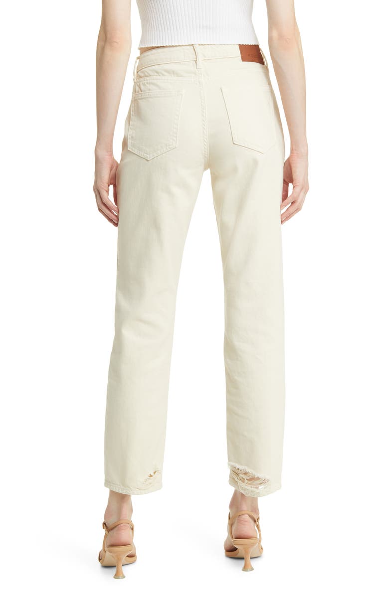 HIDDEN JEANS Ripped Straight Leg Jeans, Alternate, color, 