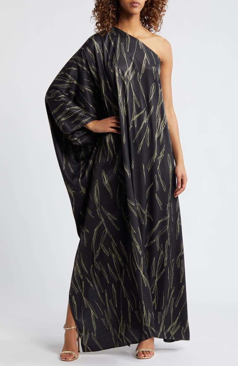 DIARRABLU Satu One-Shoulder Dress, Main, color,