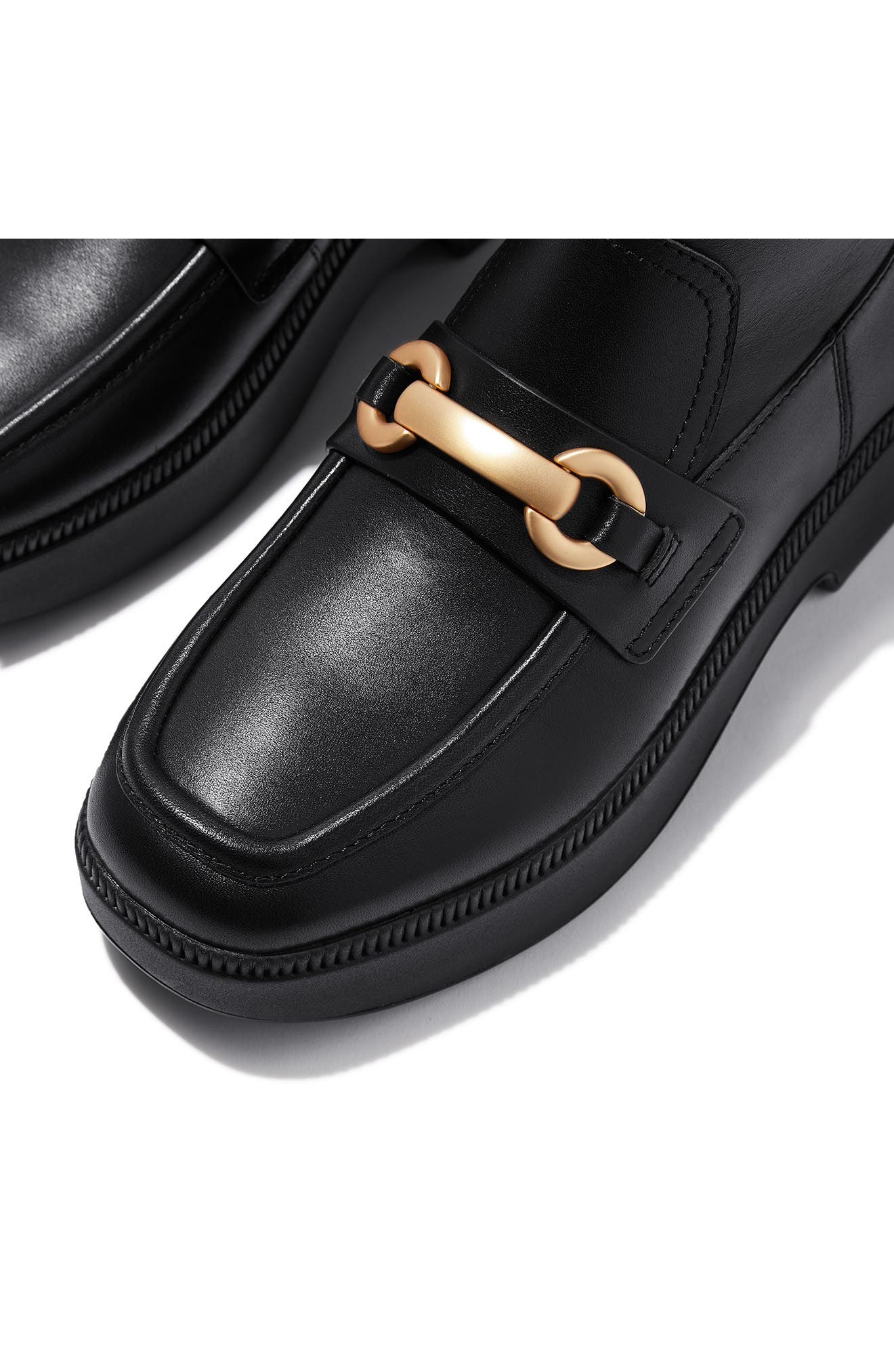 FitFlop F-Luma Chunky Snaffle Bit Platform Boot, Alternate, color, 