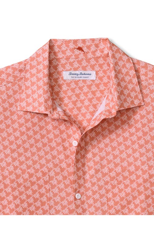 Tommy Bahama Bahama Coast Tropic Geoscape Islandzone® Short Sleeve Button-up Shirt In Multi