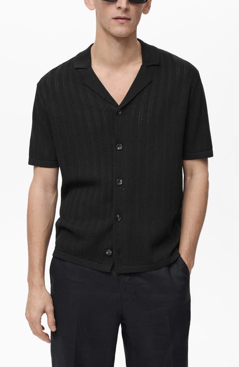 Men's Crochet Short Sleeve Shirts | Nordstrom