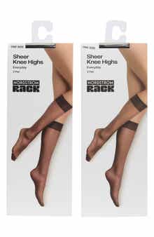 NORDSTROM RACK Everyday Sheer 2-Pack Knee High Socks