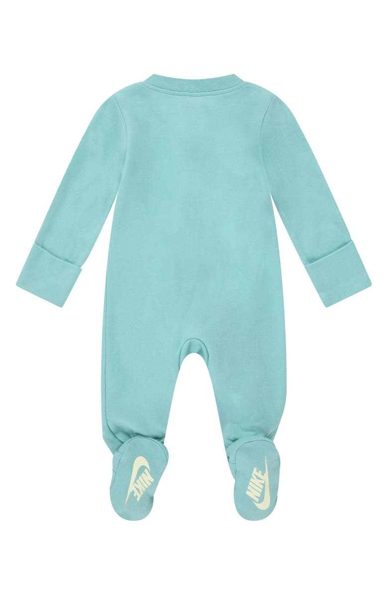 Nike Fresh Cut Ruffle Long Sleeve Footie, Alternate, color, 