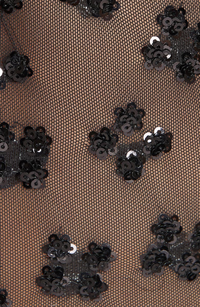 Opening Ceremony Sequin Jersey Bodysuit, Alternate, color, 