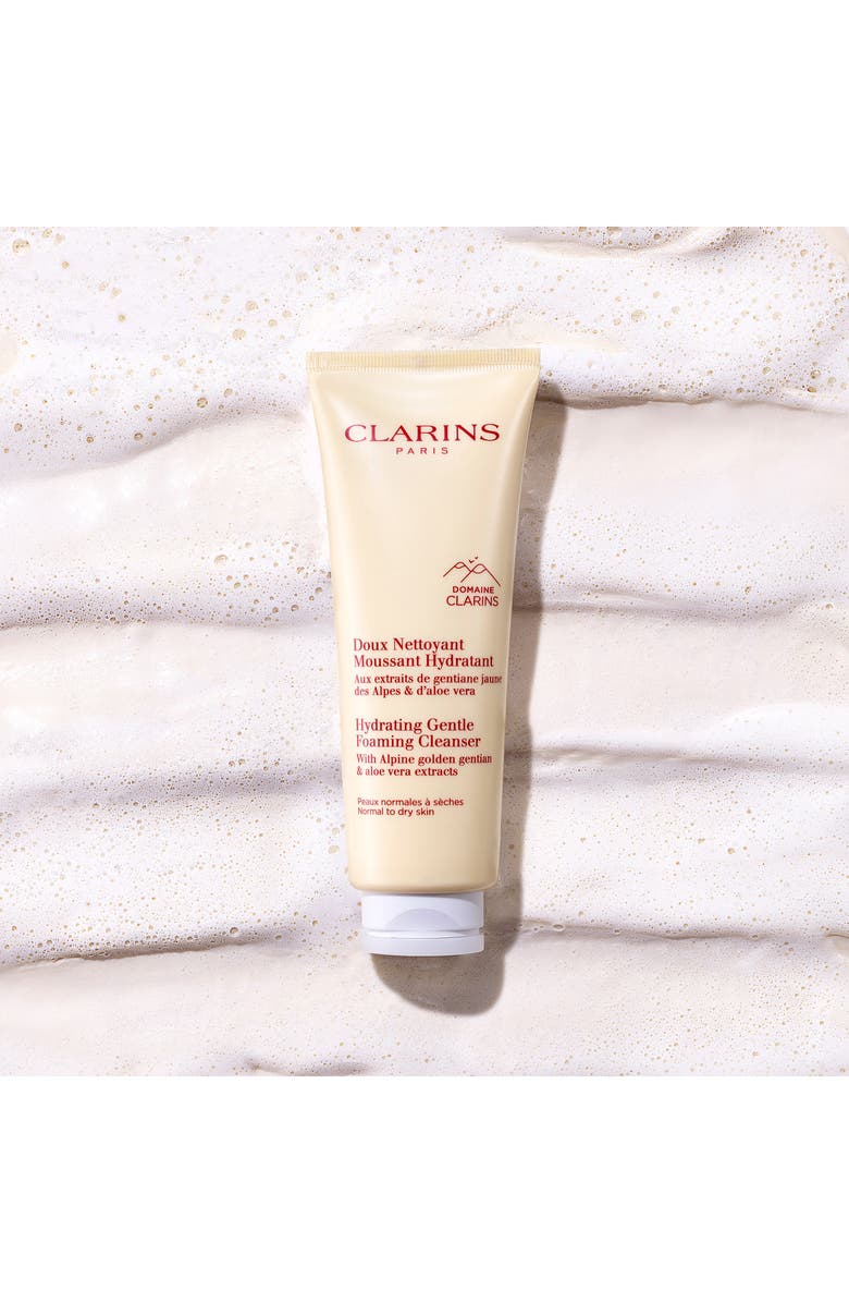 Clarins Hydrating Gentle Foaming Cleanser with Aloe Vera, Alternate, color, 