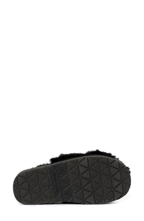 Minnetonka Teddy 3 Faux Fur Slipper In Animal Print