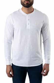 Jared Lang Long Sleeve Henley T-Shirt
