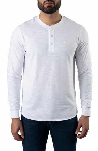 Jared Lang Long Sleeve Henley T-Shirt