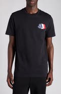 Moncler Logo Patch Cotton T-Shirt