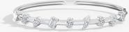 Everlee Spaced Multi-Shape Lab Diamond Bangle in 14K Gold