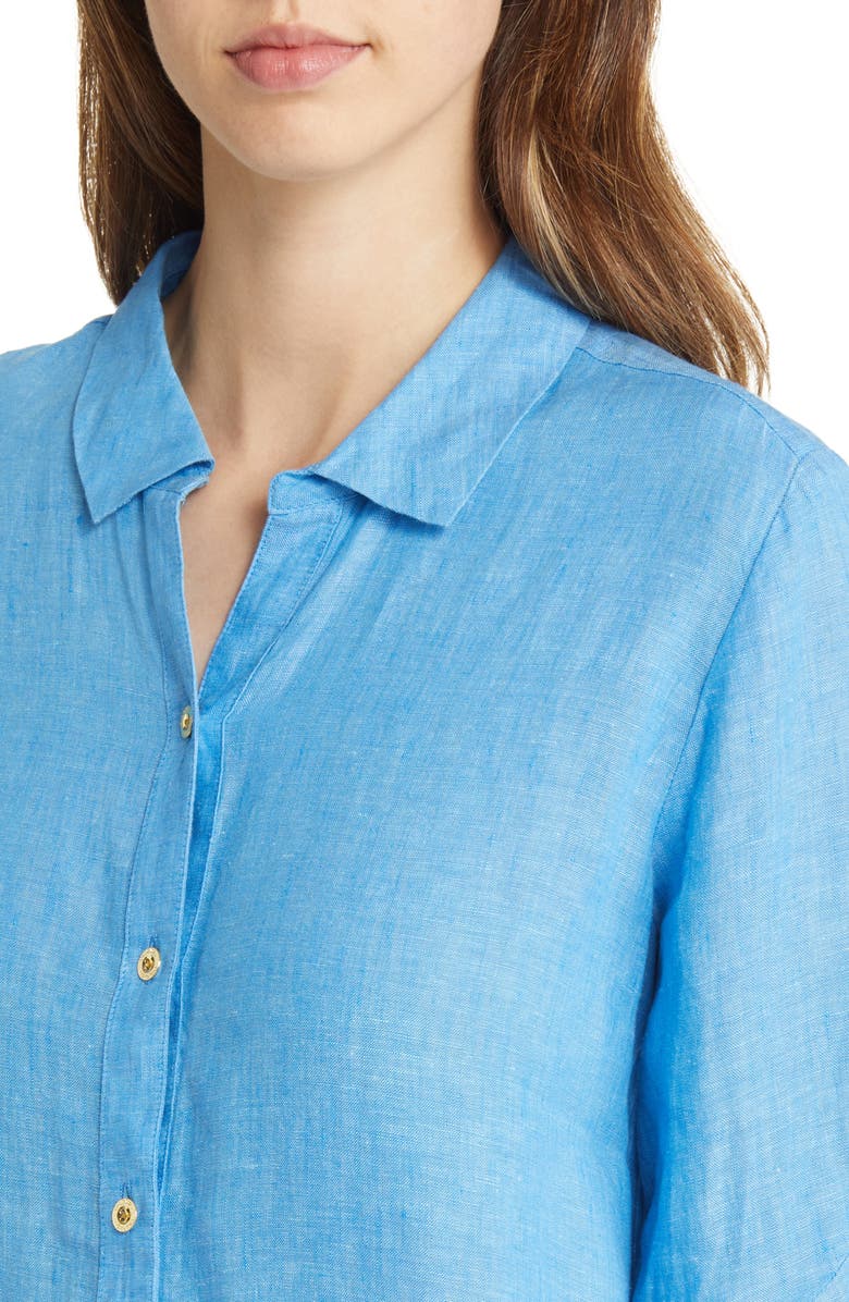 Lilly Pulitzer<sup>®</sup> Linley Linen Cover-Up Dress, Alternate, color, 