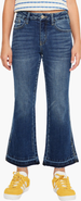 KanCan Liza High Rise Kids Cropped Flare Jeans