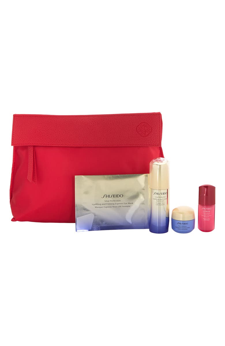 Shiseido Vital Perfection 4-Piece Lifting & Firming Eye Essentials Set, Main, color,