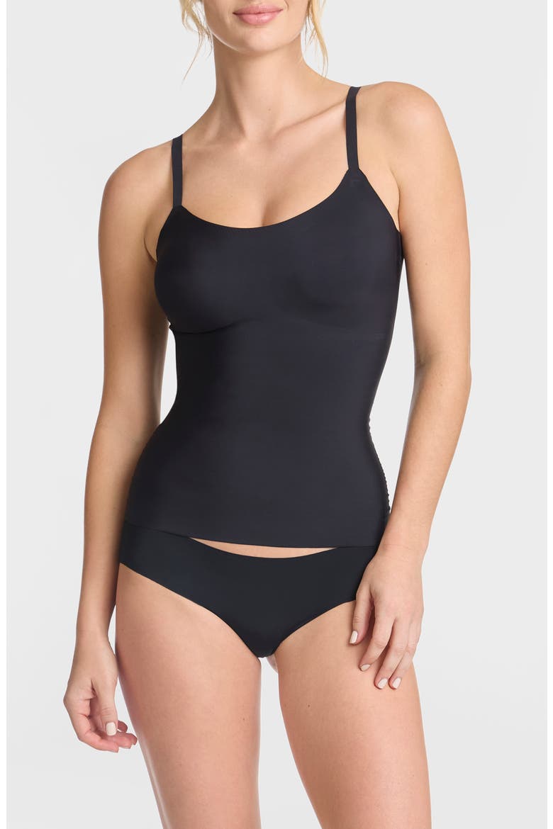 Zone Smoothing Camisole, Main, color, BLACK