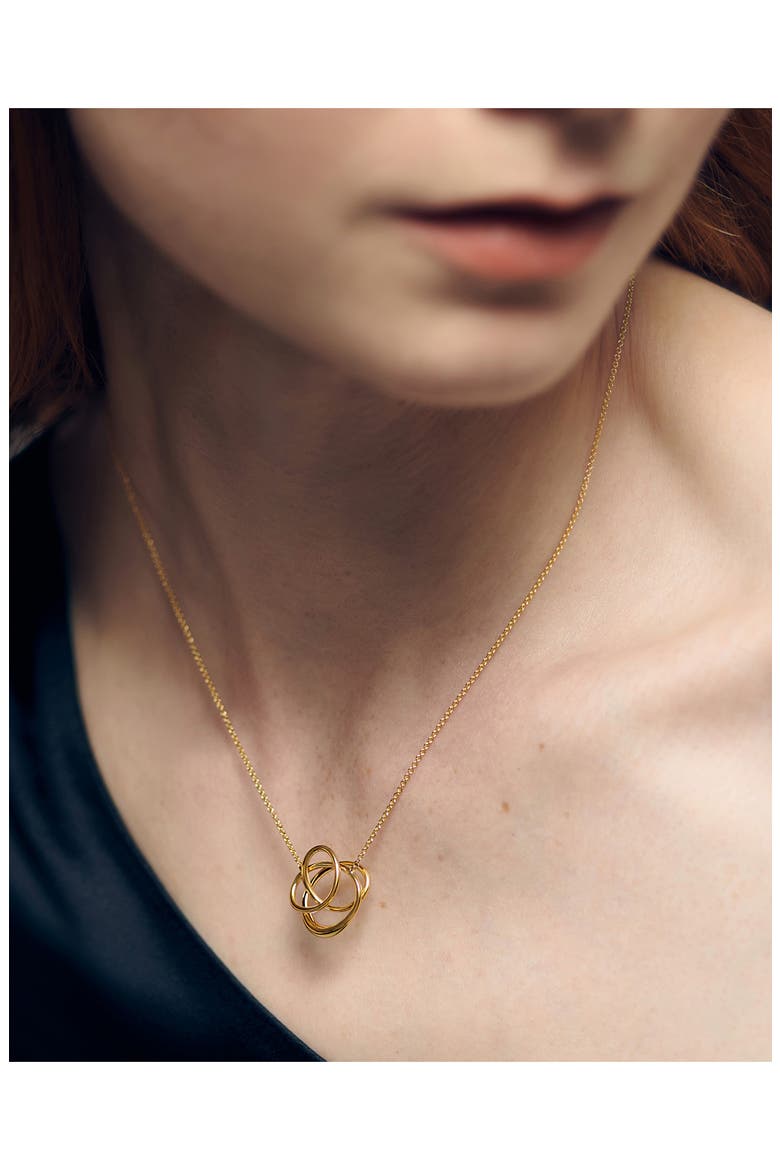 Nura Wrap Pendant Necklace, Alternate, color, 18K GOLD VERMEIL