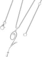 Lucy Quartermaine Q pendant with Drop