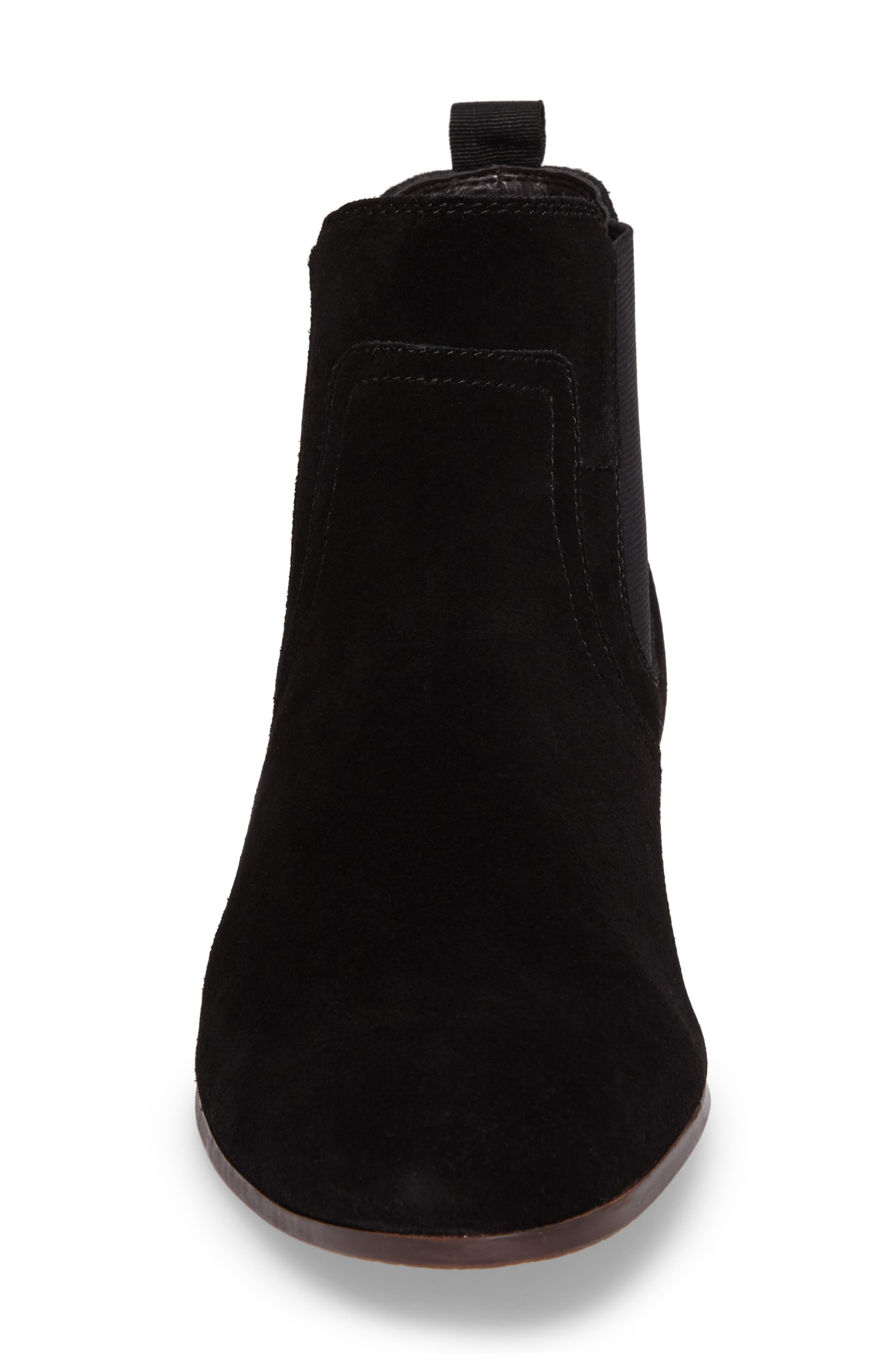 Brysen Chelsea Boot, Alternate, color, BLACK SUEDE
