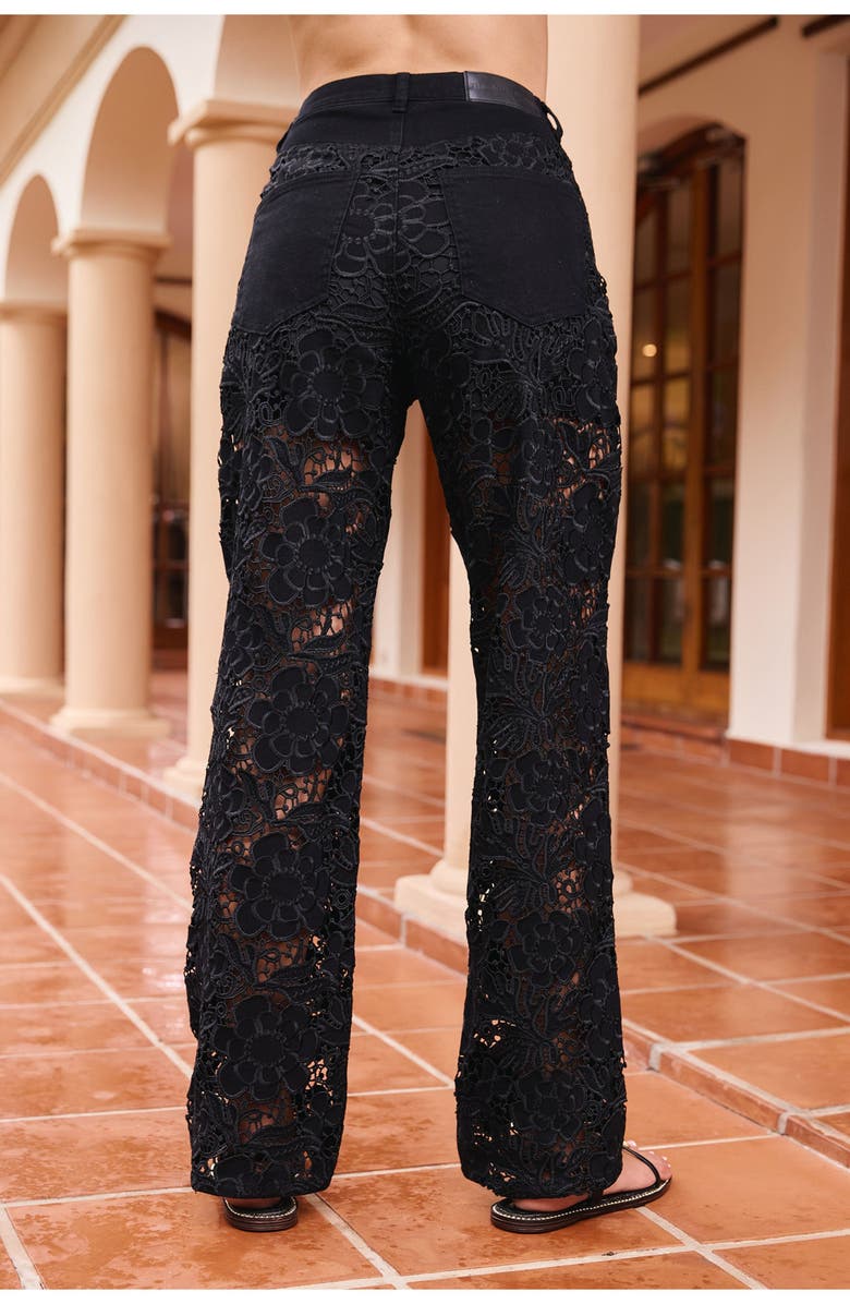 The Noli Shop Celeste High Rise Jean, Alternate, color, Black