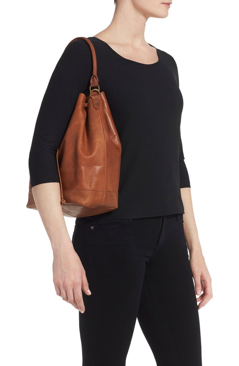 Madewell 'Lafayette' Bucket Bag, Alternate, color,
