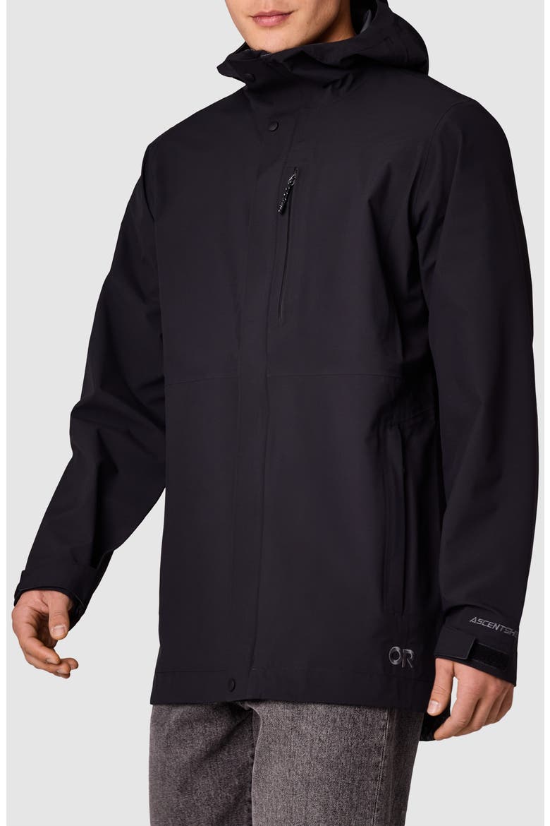 Foray 3L Trench, Alternate, color, BLACK