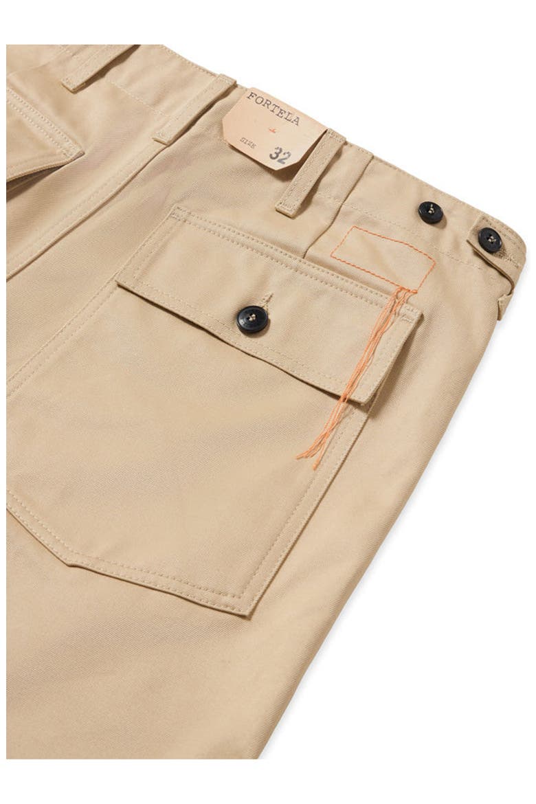 Newfatigue Heavyweight Cotton Gabardine Fatigue Pants, Alternate, color, NATURAL