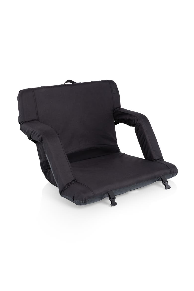 Ventura XL Portable Reclining Stadium Seat, Main, color, Black