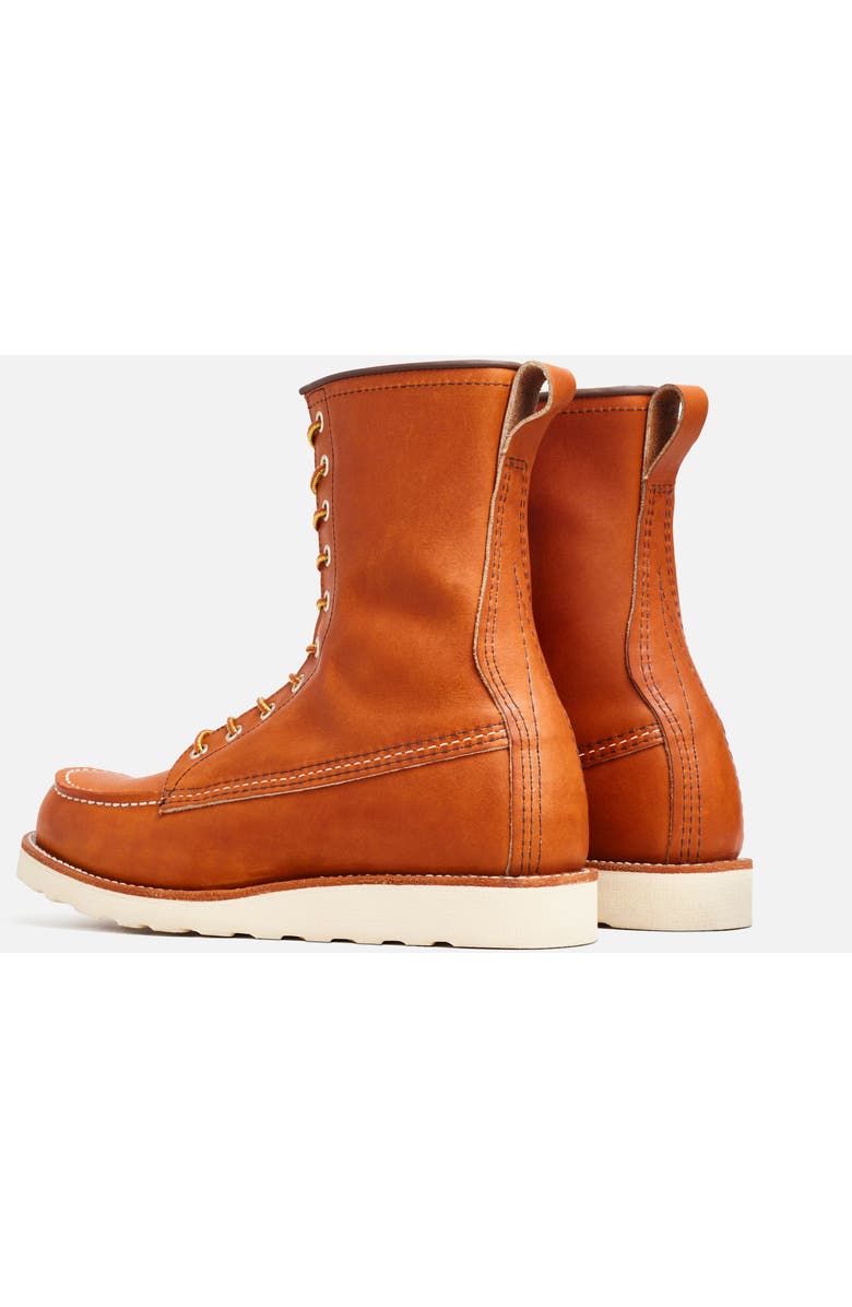 Red Wing Heritage 8-inch Classic Moc<sup>®</sup> Legacy Leather Boot, Alternate, color, Oro Legacy