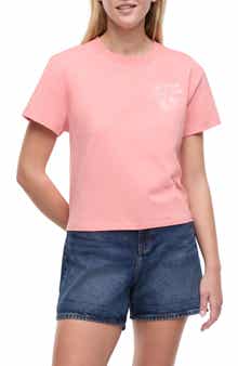 Wildfox Jamie Light Snack Embroidered T-Shirt