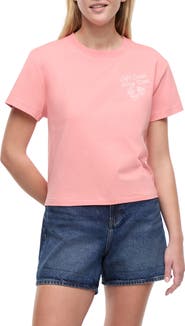 Wildfox Jamie Light Snack Embroidered T-Shirt