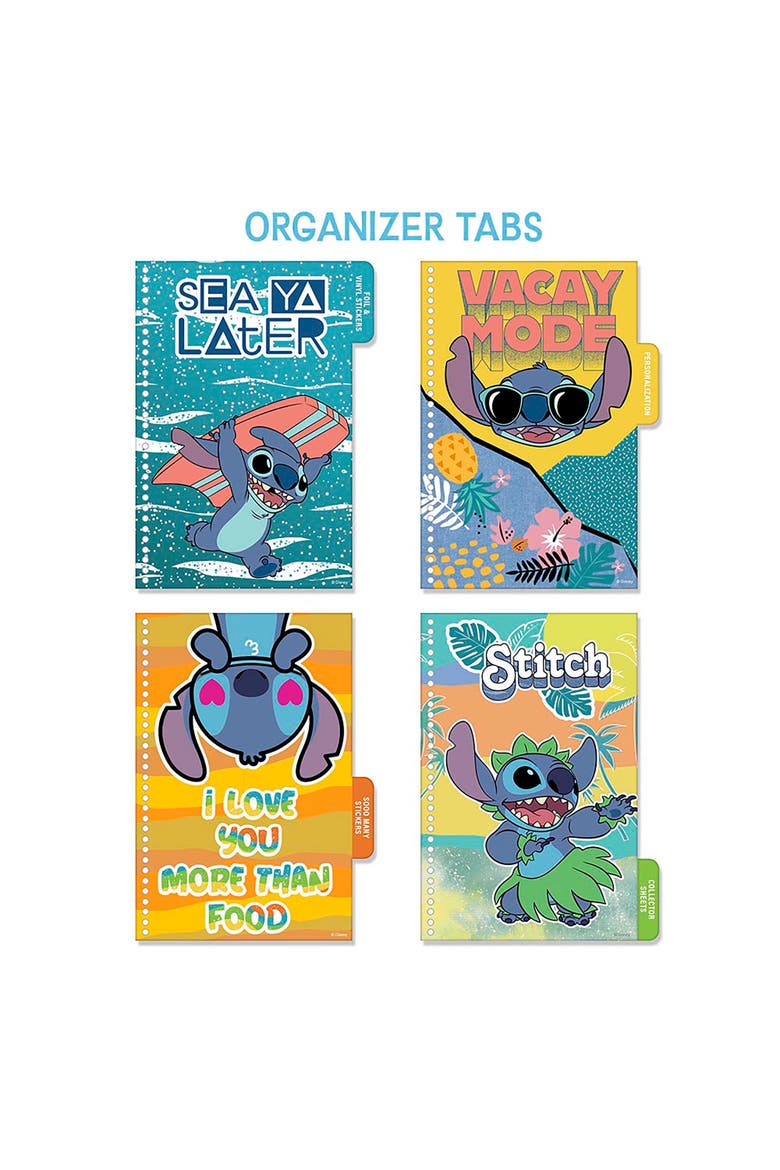 Disney Stitch Sticker Collector Book 1000+ Themed Stickers, Alternate, color, Multicolored