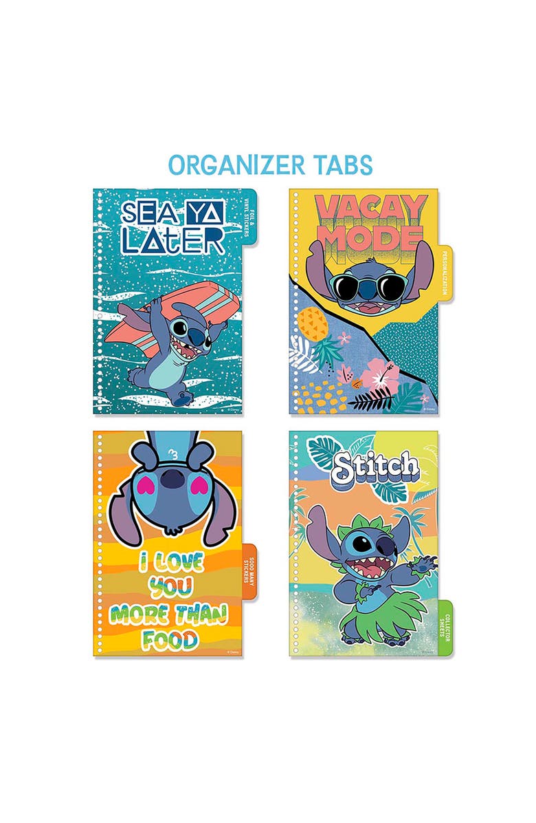 Fashion Angels Disney Stitch Sticker Collector Book 1000+ Themed Stickers, Alternate, color, Multicolored