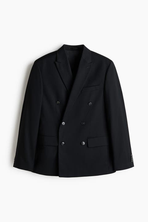 Regular Fit Double-breasted Jacket