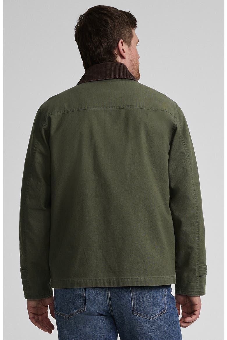Canvas Barn Jacket, Alternate, color, Forest Moss