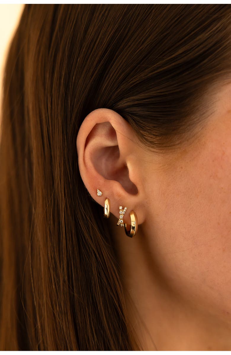 Dana Rebecca Designs Sophia Ryan Diamond Teardrop Stud Earrings, Alternate, color,