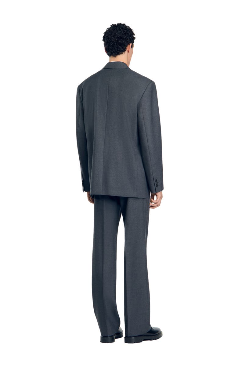 SANDRO Oversized suit jacket, Alternate, color, 
