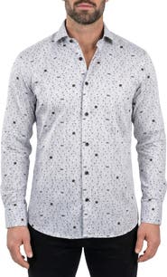 Maceoo Einstein Cotton Long Sleeve Dress Shirt