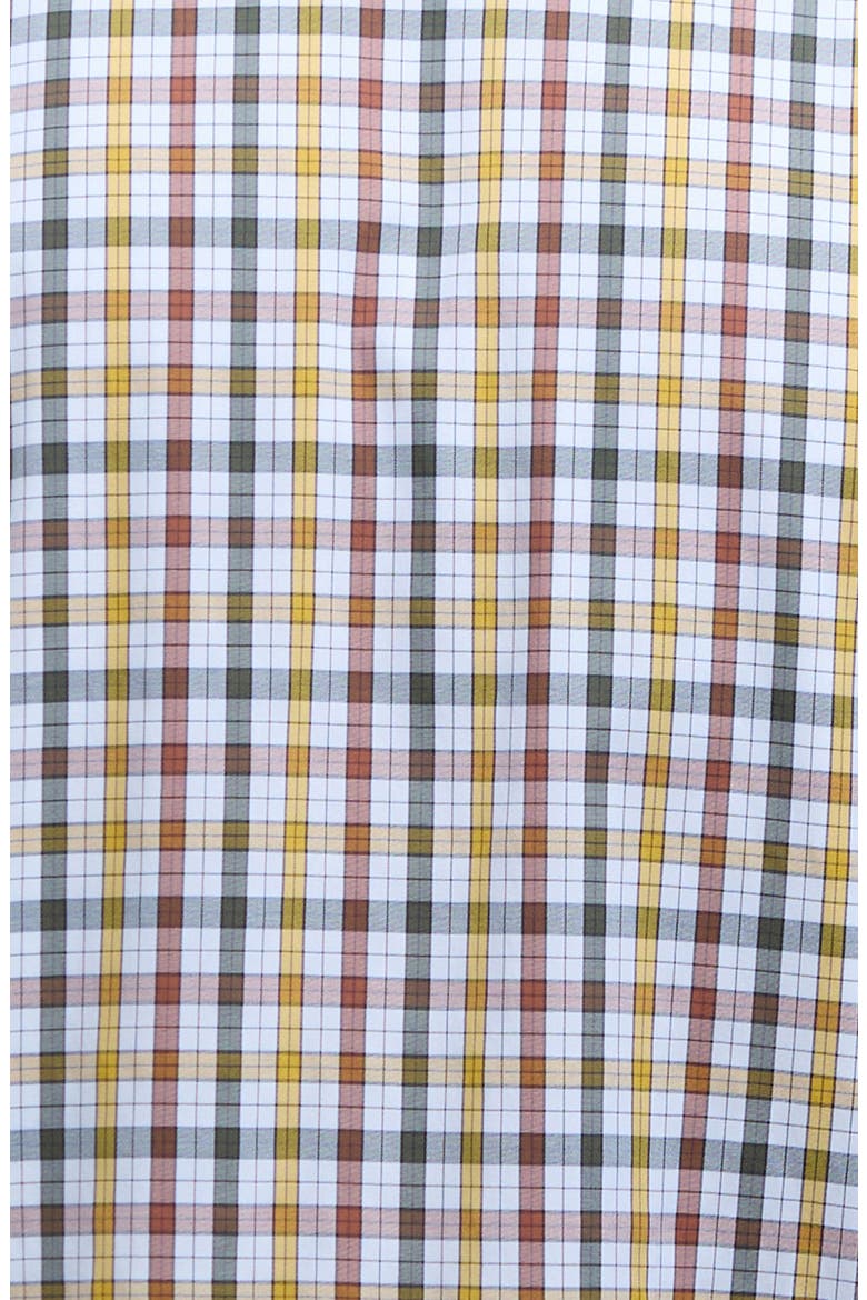 Hallhill Performance Button-Down Shirt, Alternate, color, RUST
