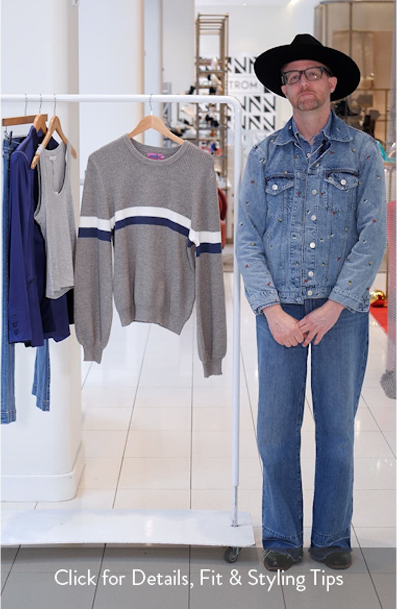 Stripe Oversize Sweater, sales video thumbnail