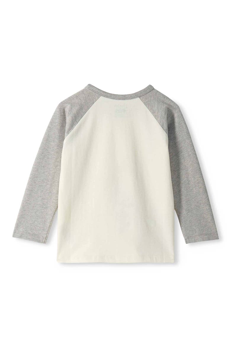 Kids' Digger Raglan Graphic T-Shirt, Alternate, color, NATURAL
