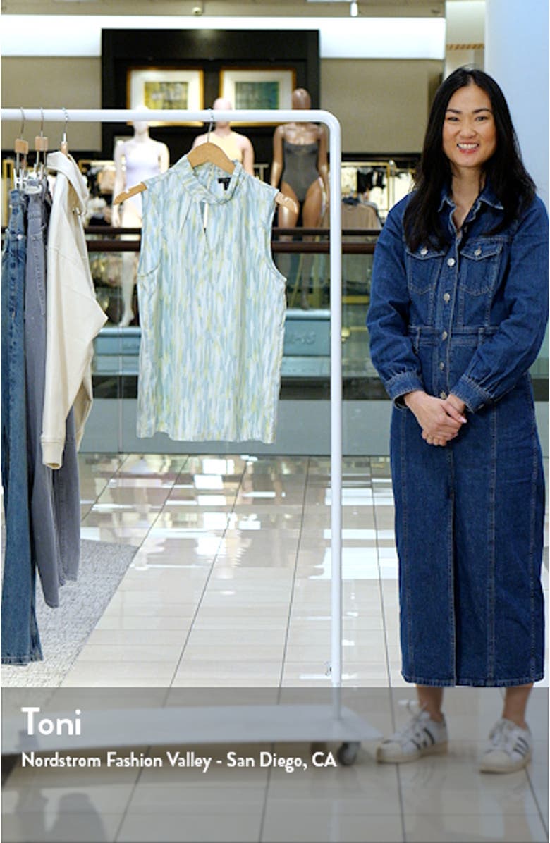 Twist Neck Sleeveless Top, sales video thumbnail