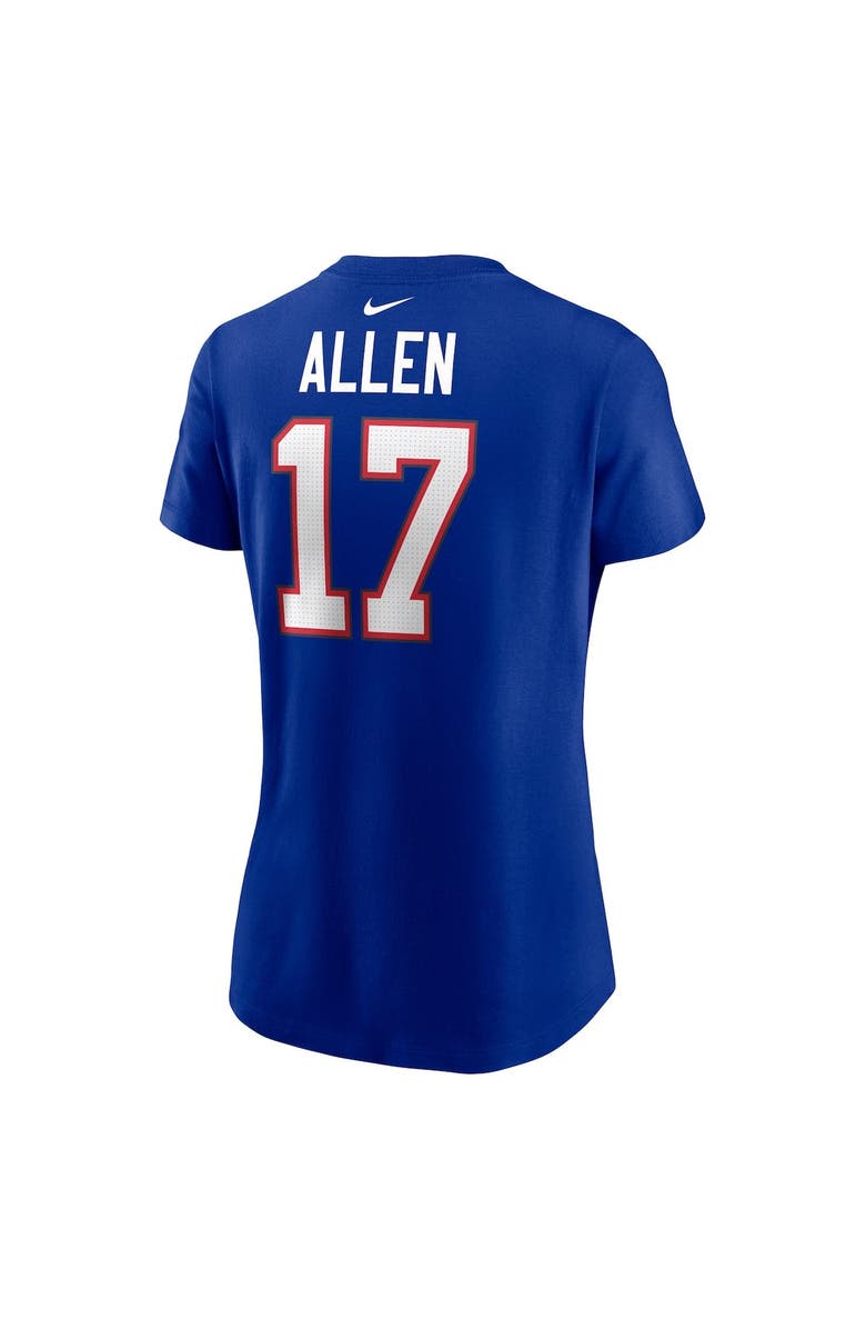 Nike Women's Nike Josh Allen Royal Buffalo Bills Player Name & Number T-Shirt, Alternate, color, Royal