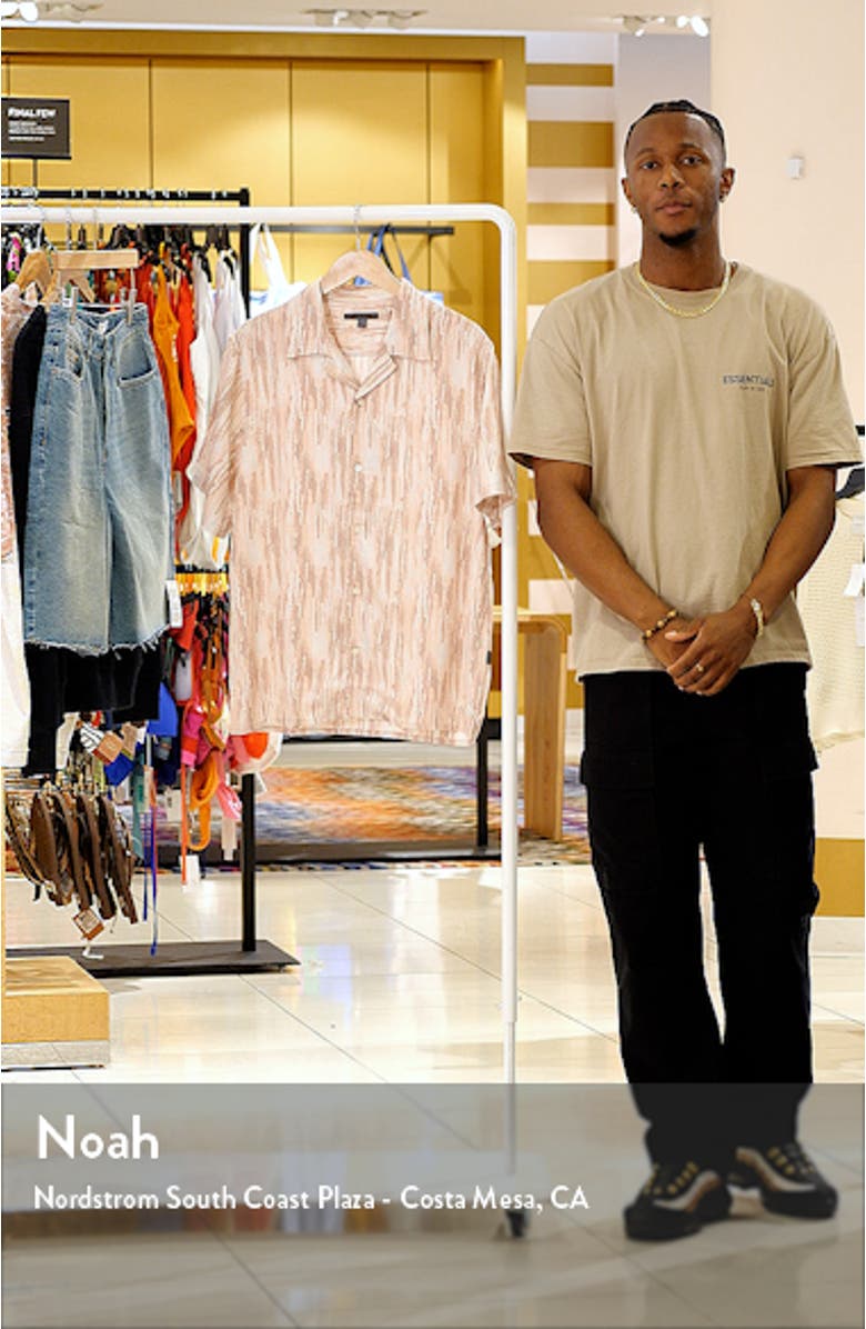 Dan Patterned Modal Camp Shirt, sales video thumbnail