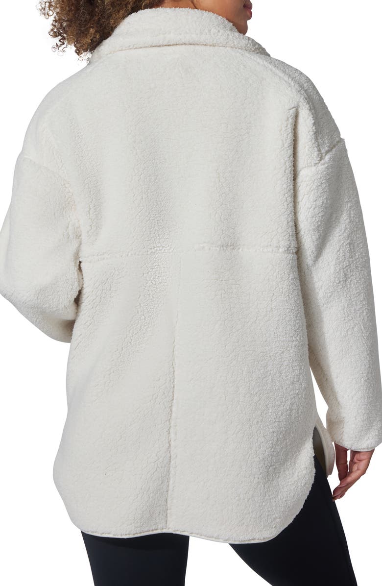 YOGALICIOUS Arctic Avenue Faux Shearling Jacket, Alternate, color, 