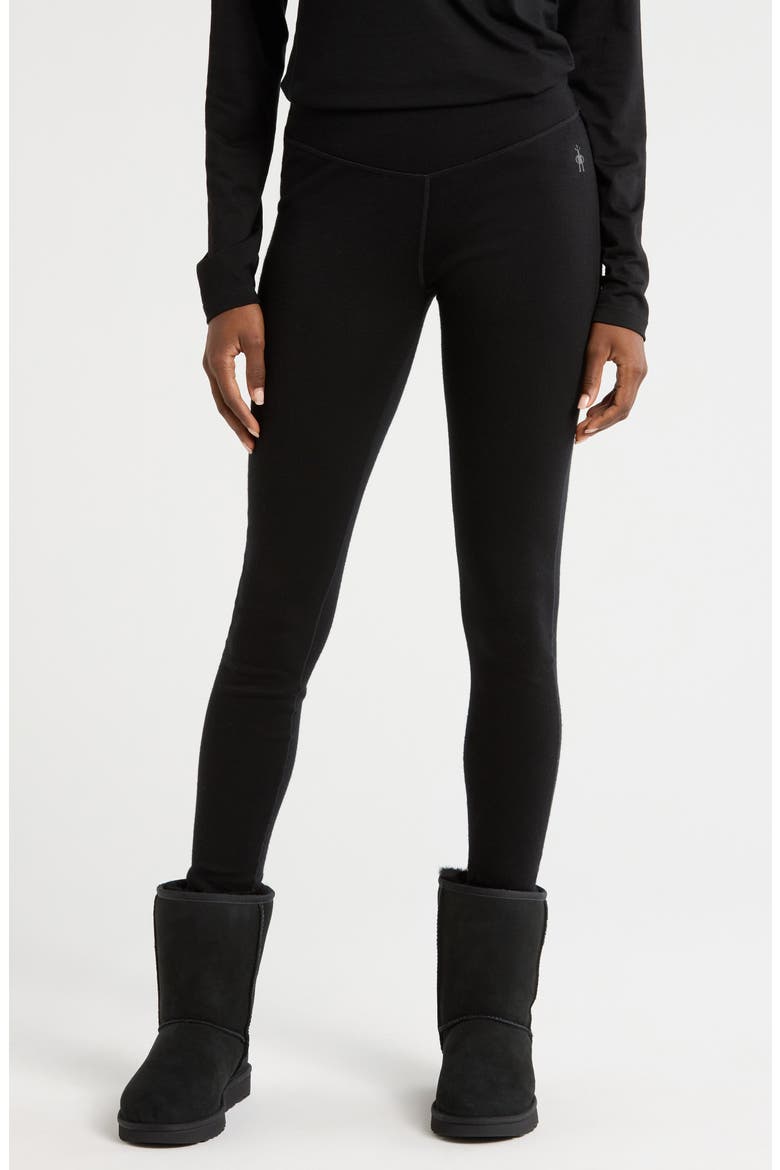 Merino 250 Base Layer Bottoms, Main, color, BLACK