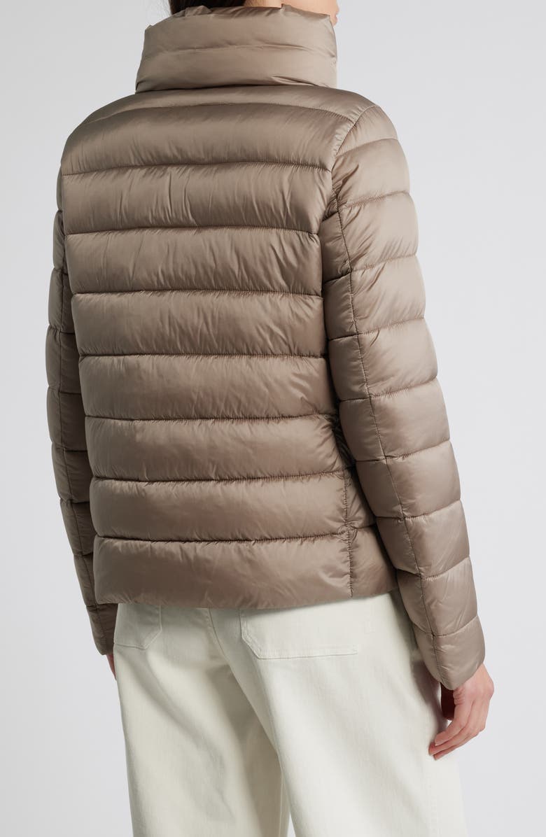 Save The Duck Elsie Water & Wind Repellent Puffer Jacket, Alternate, color, Pearl Grey