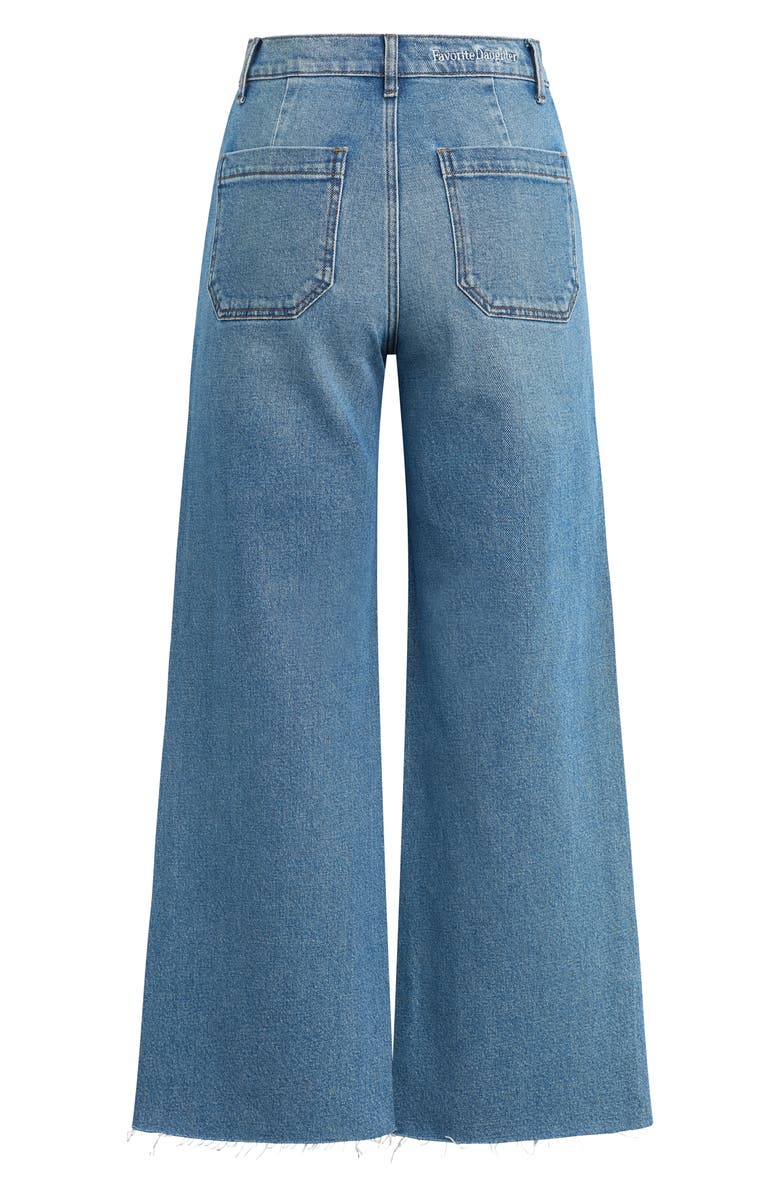 Favorite Daughter The Mischa Super High Waist Wide Leg Jean, Alternate, color, 